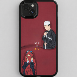 My Love Couple Illustration Case